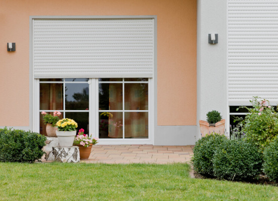 Tapparella in PVC per porta scorrevole