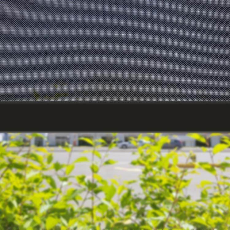 Dettaglio della tenda da sole per esterni