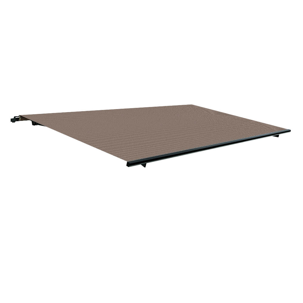 Tenda da sole marrone