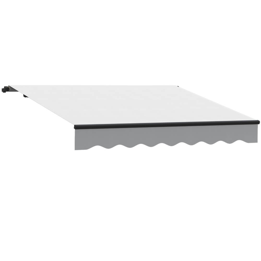 Tenda da sole con mantovana ondulata