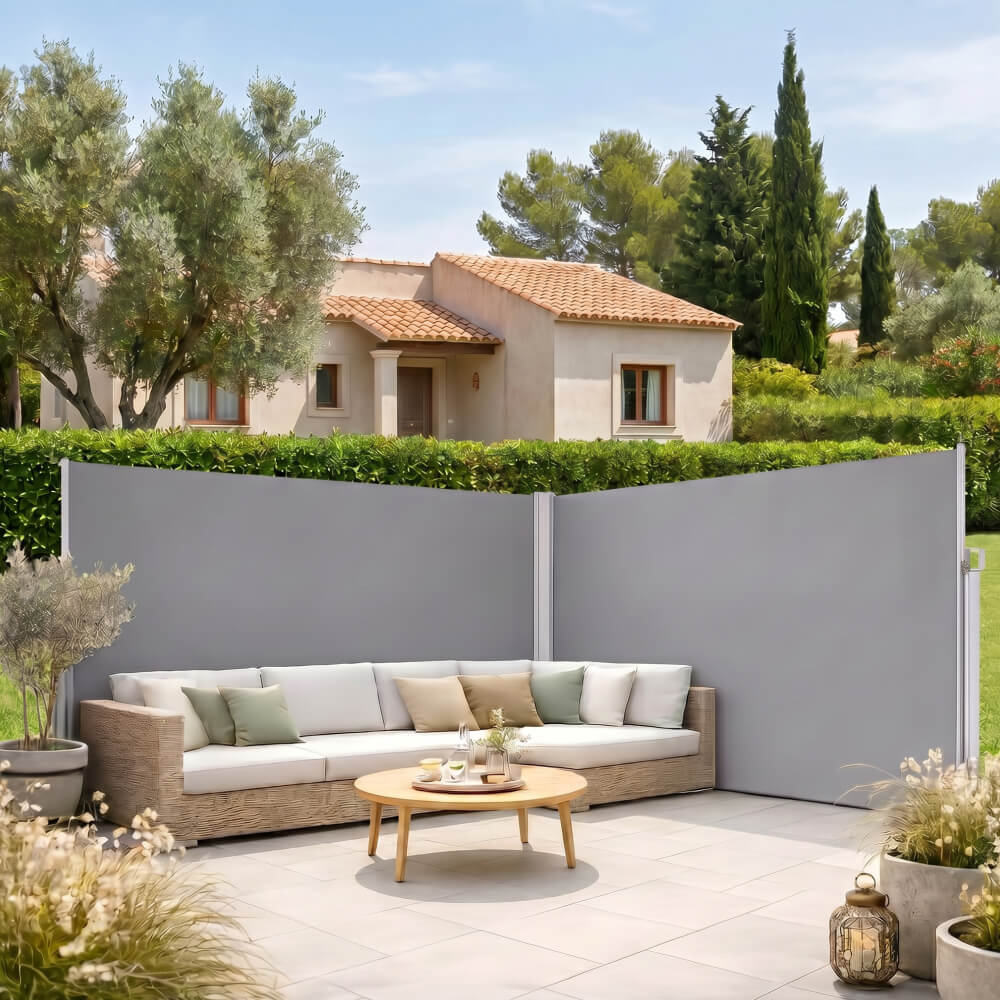 Tenda laterale angolare - giardino