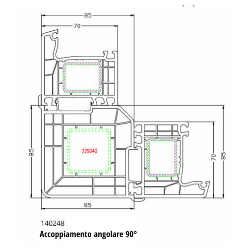 Accoppiamento ad angolo